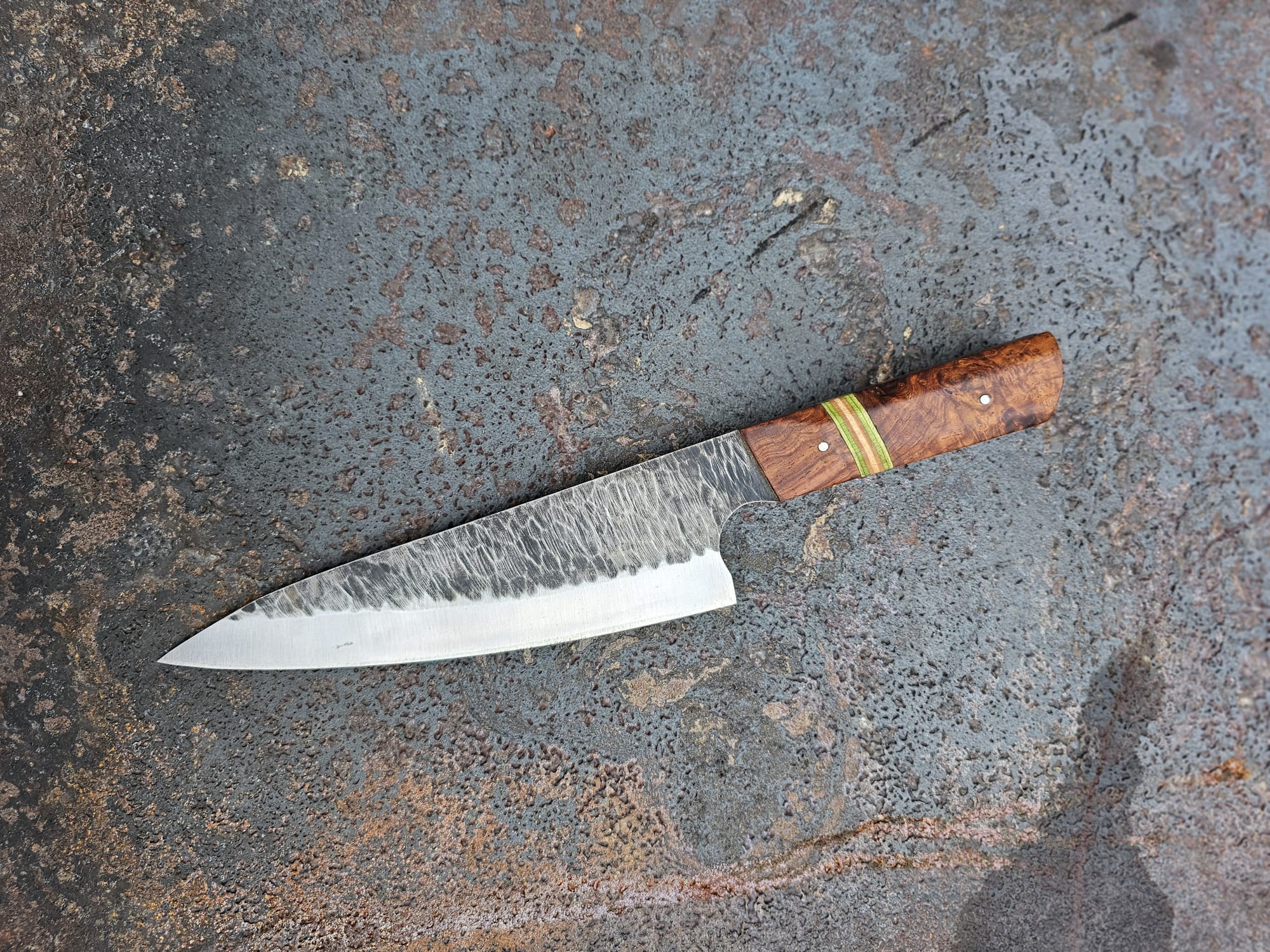 Küchenmesser Gyuto aus Kohlenstoffstahl – Bild 2