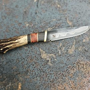 Jagdnicker geschmiedet aus einer Eisenfeile