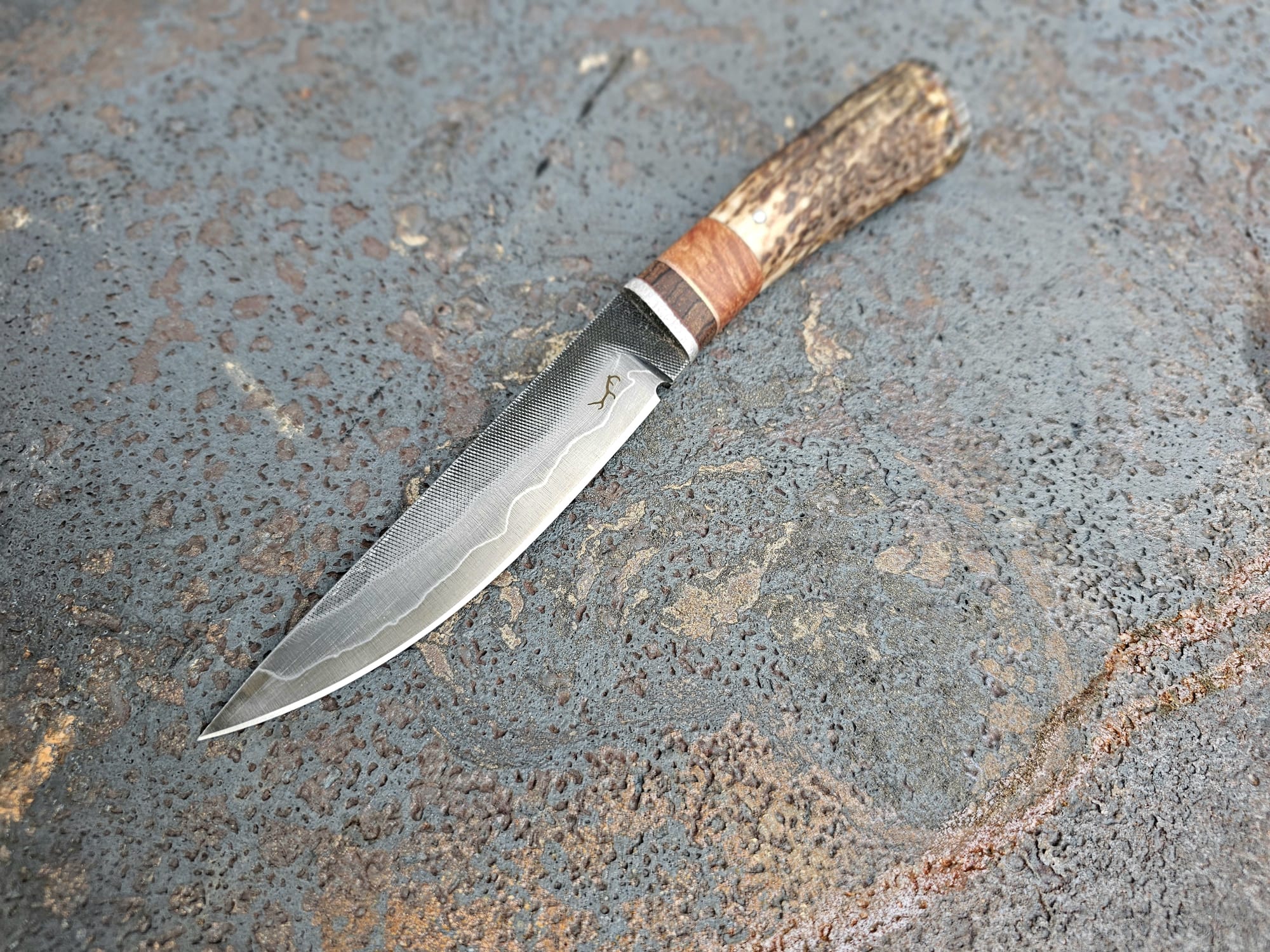 Jagdnicker geschmiedet aus einer Eisenfeile – Bild 2