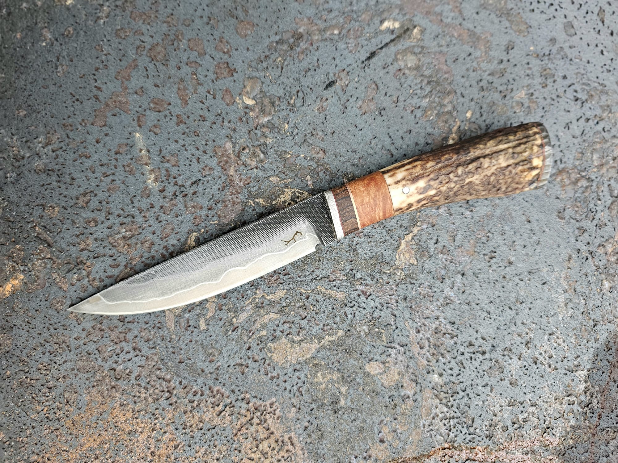 Jagdnicker geschmiedet aus einer Eisenfeile – Bild 3